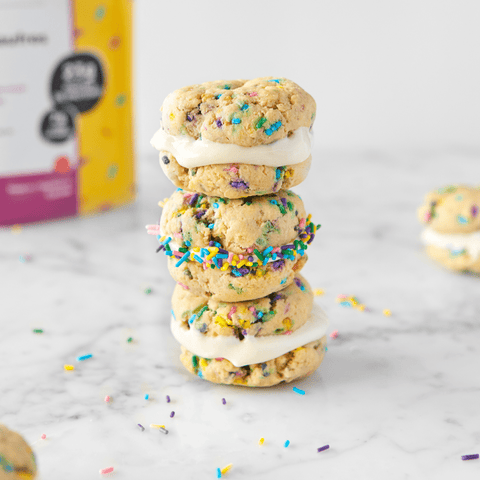 Birthday Cake Whoopie Pies