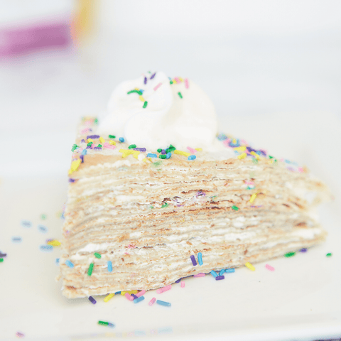 Birthday Crepe Cake