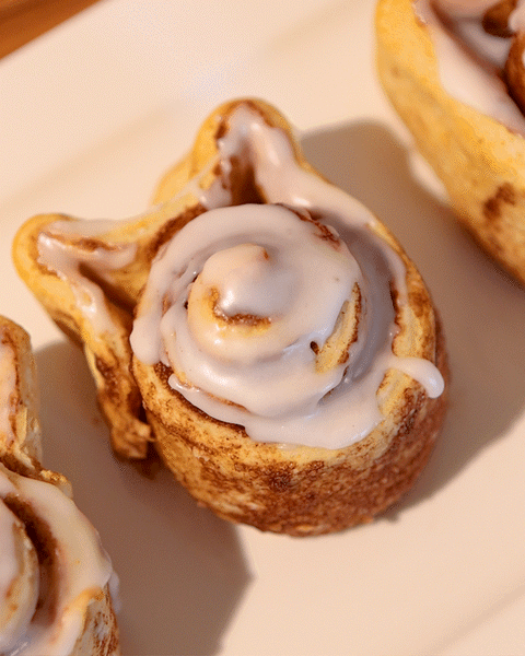 Protein Cinnamon Roll Bunny