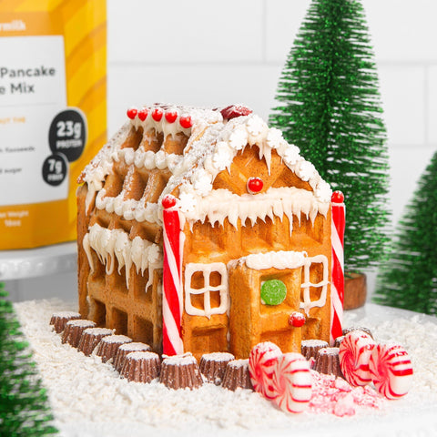 Waffle Gingerbread House