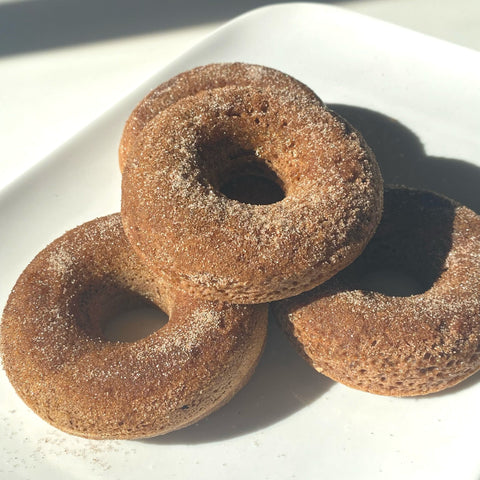 Pumpkin Spice Protein Donuts