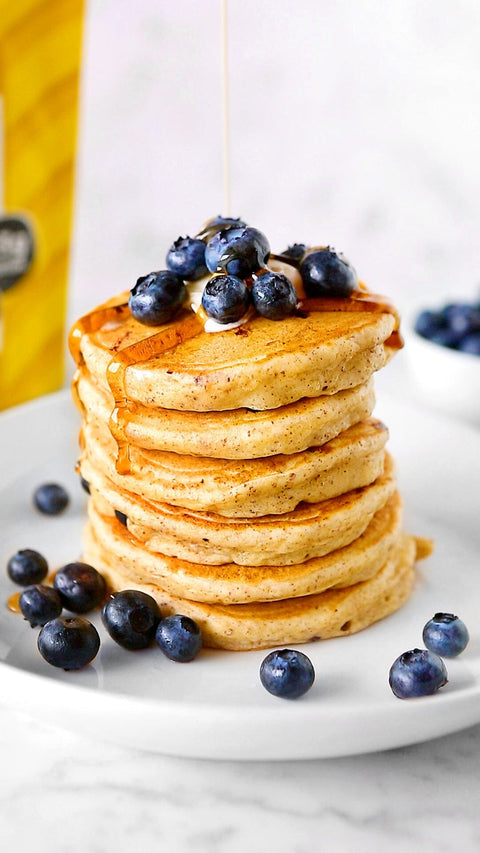Healthy Recipe: Blueberry Ricotta Pancakes