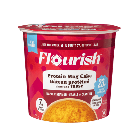 Maple Cinnamon Protein Mug Cake Whey-based High Protein Flourish