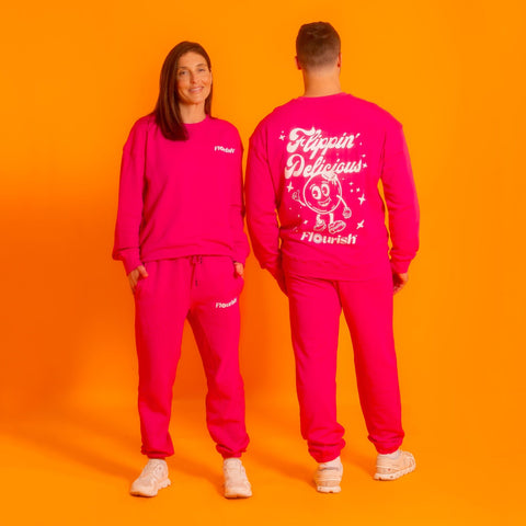 Pink Sweatsuit Set Merch Flourish 