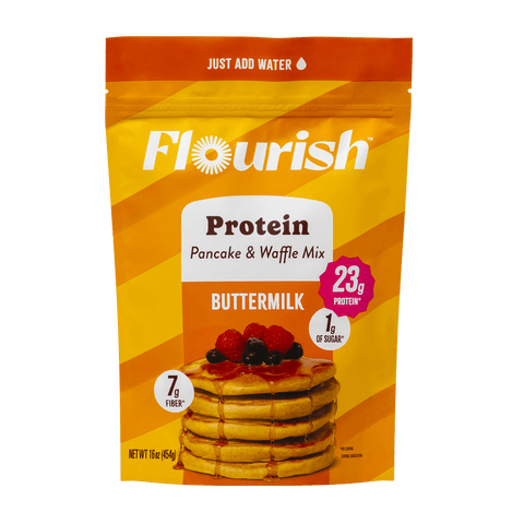 Buttermilk Protein Pancake Mix Whey-based High Protein Flourish