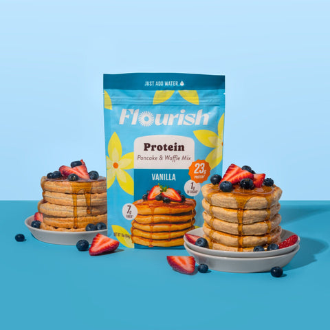 Vanilla Protein Pancake Mix Whey-based High Protein Flourish