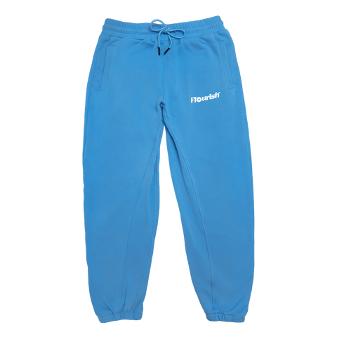 Blue Sweatpants Merch Flourish S 
