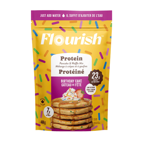 Birthday Cake High Protein Pancake Mix Whey-based High Protein Flourish