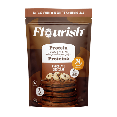 Chocolate Protein Pancake Mix Whey-based High Protein Flourish