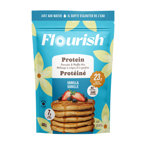 Vanilla Protein Pancake Mix Whey-based High Protein Flourish