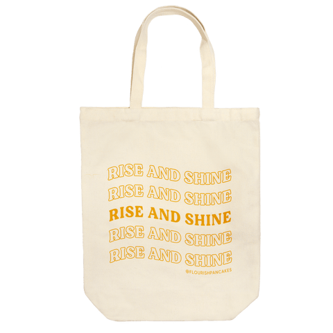 Flourish Tote Bag: Rise & Shine free_gift Flourish