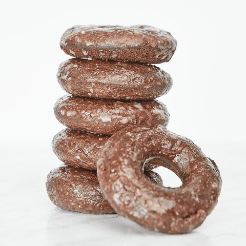 Chocolate Glazed Protein Donuts