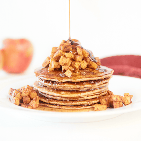 Protein Apple Cider Pancakes