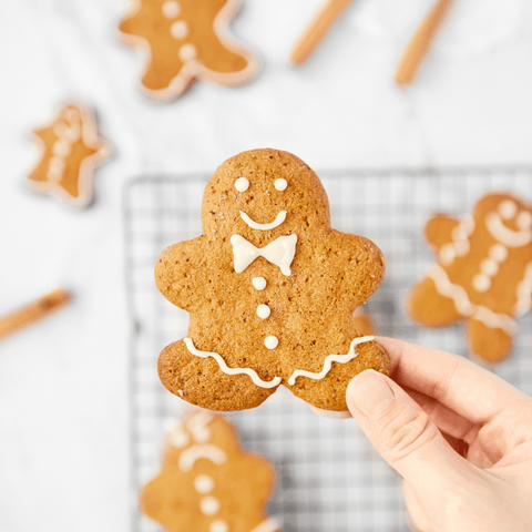 Healthier Gingerbread Cookies