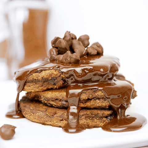 Protein Mocha Pancakes