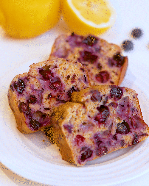 Blueberry Lemon Protein Loaf – Flourish