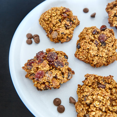 "Treat Yo Self" Pumpkin Spice Breakfast Cookies