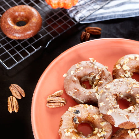 "Donut Share These" Pumpkin Spice Protein Donuts