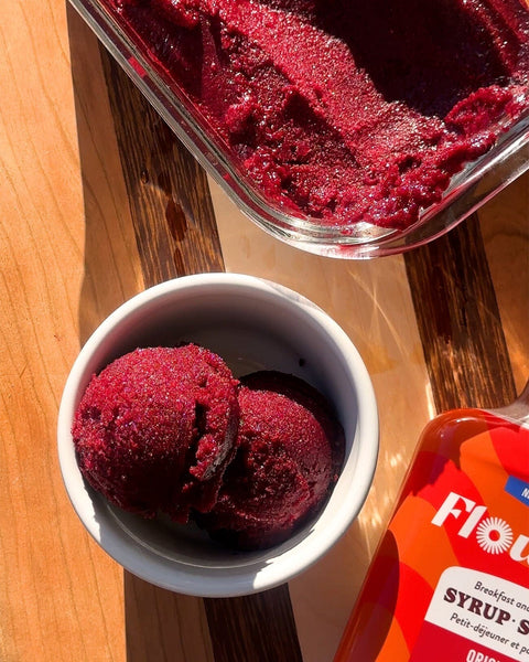 Berry Lime Sorbet