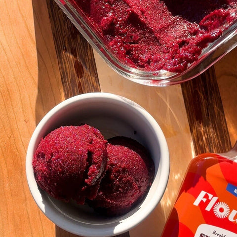 Berry Lime Sorbet