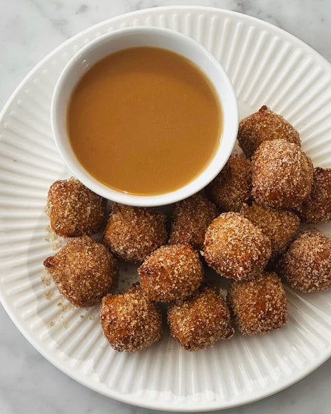 Pumpkin Spice Churro Bites