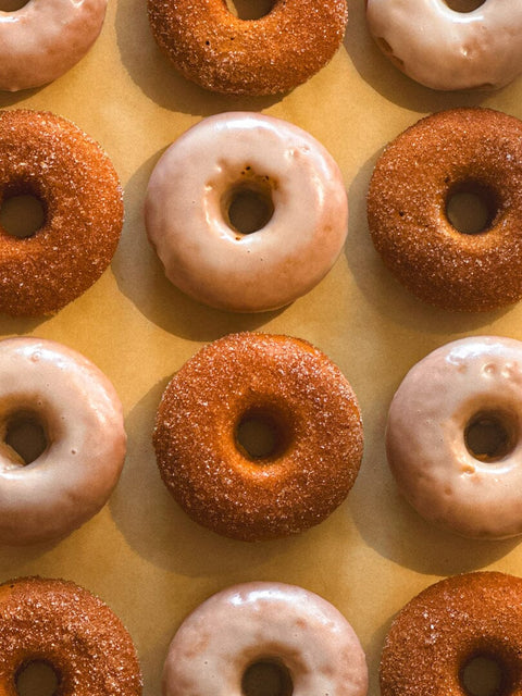 Low-Cal Gingerbread Donuts