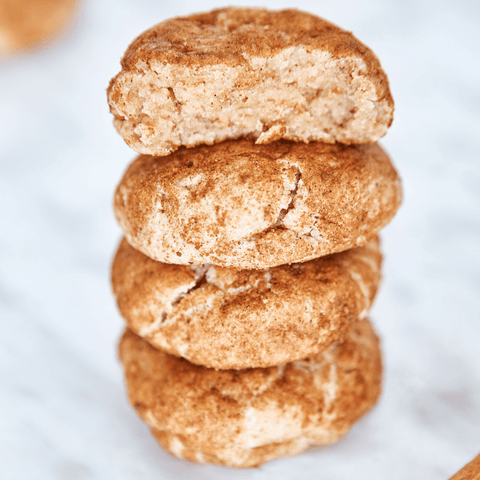 Healthier Snickerdoodle Cookies