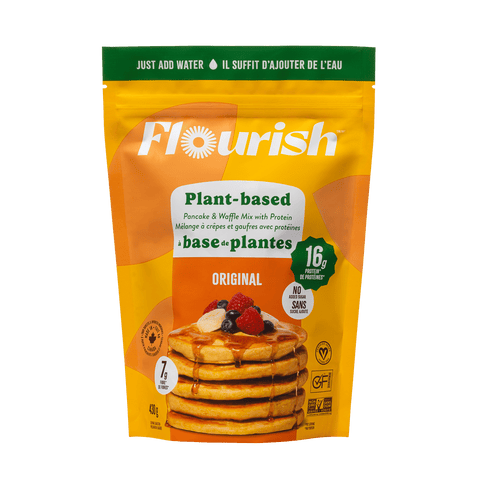 Original Plant-Based Protein Pancake Mix (430g) Plant-based Flourish 