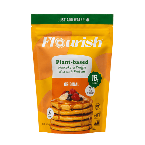 Original Plant-Based Protein Pancake Mix (16oz) Plant-based Flourish 