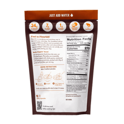 Chocolate Protein Pancake Mix (16oz) Whey-based High Protein Flourish 