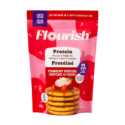 Strawberry Shortcake Protein Pancake Mix (430g) Whey-based High Protein Flourish 