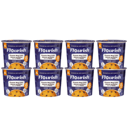 Protein Mug Cake Whey-based High Protein Flourish Blueberry 8 Cups 