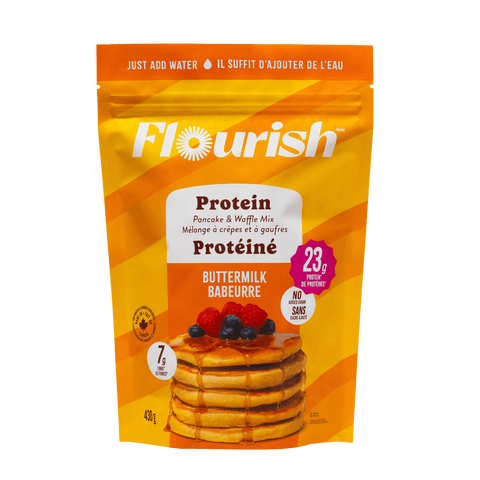 Buttermilk Protein Pancake Mix (430g) Whey-based High Protein Flourish 