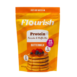 Buttermilk Protein Pancake Mix (16oz) Whey-based High Protein Flourish 