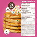 Birthday Cake Protein Pancake Mix (430g) Whey-based High Protein Flourish 
