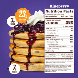 Blueberry Protein Pancake Mix (16oz) FG-USA Flourish 