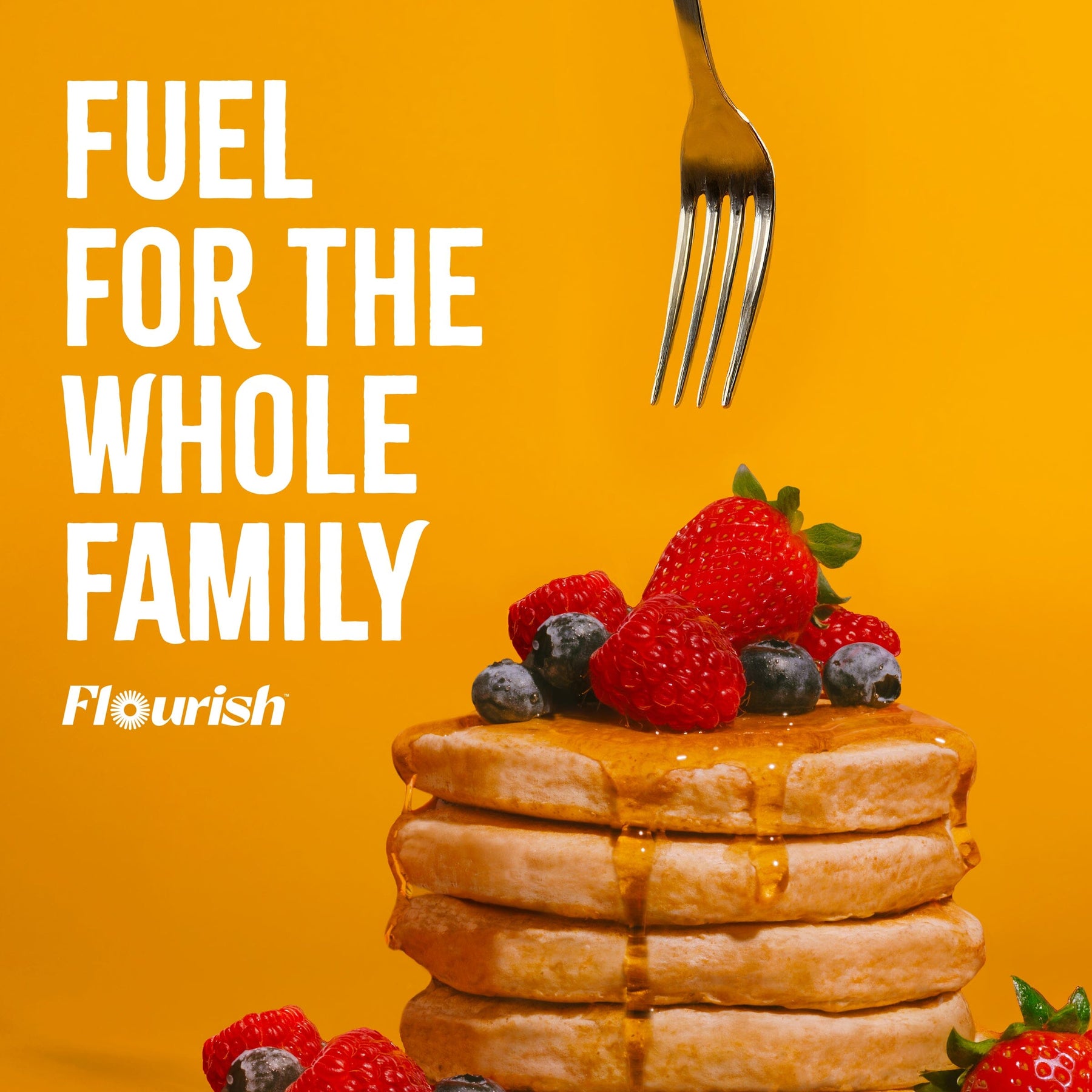 Buttermilk Protein Pancake Mix (430g) Whey-based High Protein Flourish 