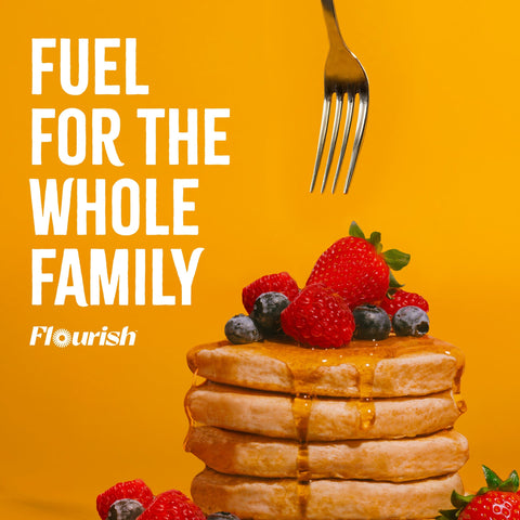 Buttermilk Protein Pancake Mix (430g) Whey-based High Protein Flourish 