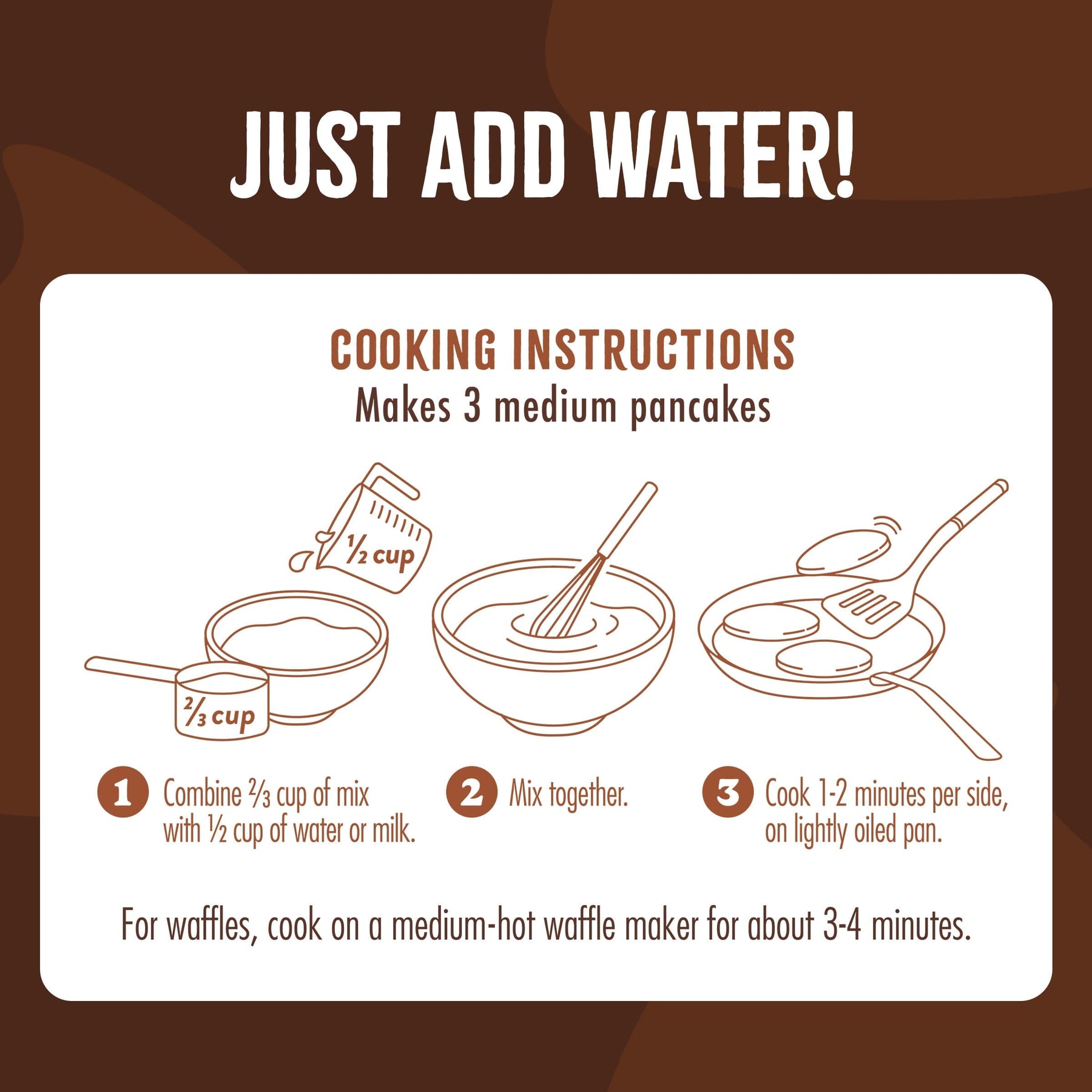 Chocolate Protein Pancake Mix (430g) Whey-based High Protein Flourish 