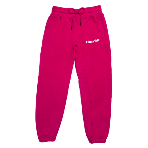 Pink Sweatpants Merch Flourish S 