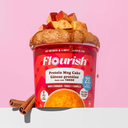 NEW Maple Cinnamon Protein Mug Cake (75g/ea) FG-CAN Flourish 