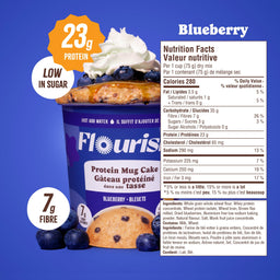 NEW Blueberry Protein Mug Cake (75g/ea) FG-CAN Flourish 
