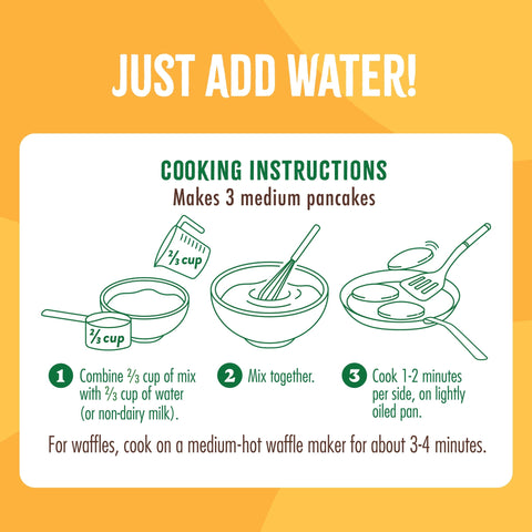 Original Plant-Based Protein Pancake Mix (430g) Plant-based Flourish 