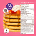 Strawberry Shortcake Protein Pancake Mix (430g) Whey-based High Protein Flourish 