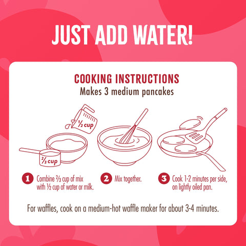 Strawberry Shortcake Protein Pancake Mix (430g) Whey-based High Protein Flourish 