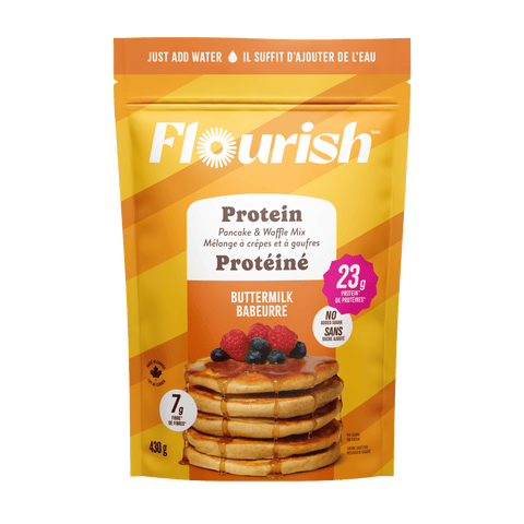 Buttermilk Protein Pancake Mix Whey-based High Protein Flourish 