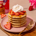 Strawberry Shortcake Protein Pancake Mix (430g) Whey-based High Protein Flourish 