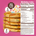 Birthday Cake Protein Pancake Mix (16oz) Whey-based High Protein Flourish 