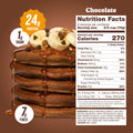 Chocolate Protein Pancake Mix (16oz) Whey-based High Protein Flourish 
