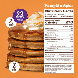 Pumpkin Spice Protein Pancake Mix (16oz) FG-USA Flourish 